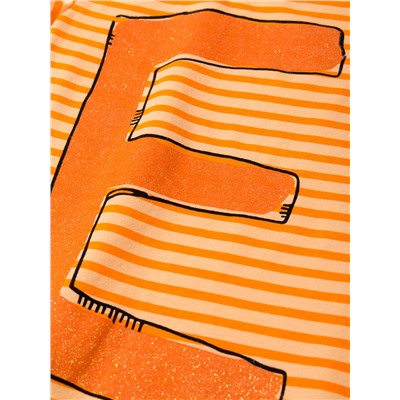 Комплекты для мальчиков "Letter E orange"