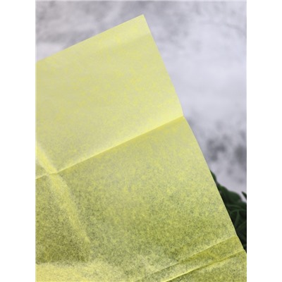 Бумага тишью "Classic", yellow, 50 х 66 см, 14 г/м2 (набор 10 шт.)