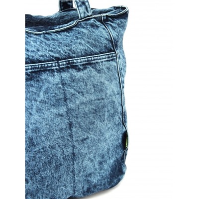 Сумка женская текстиль JN-222-8822,  1отдел,  синий jeans 261809