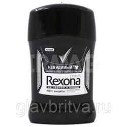 Дезодорант-Антиперспирант Rexona Men Motionsense Твердый Невидимый на черном и белом 50 мл
