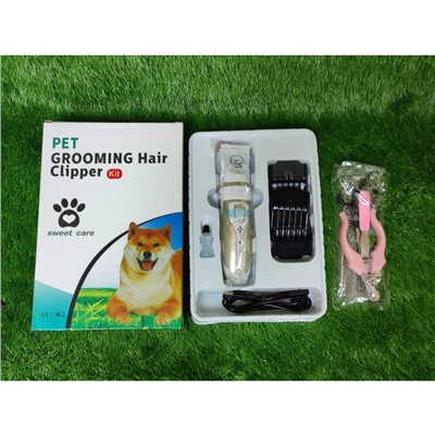 Набор  для стрижки животных Pet Grooming Hair Clipper