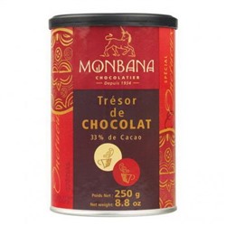 121M098 Горячий шоколад Monbana "Шоколадное сокровище" 250 грамм