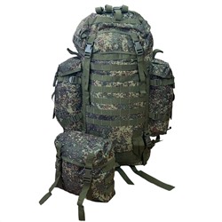 Большой армейский рюкзак (85 литров, цифра), - навесные карманы легко отстегиваются и могут использоваться самостоятельно в качестве компактных ранцев для коротких разведывательных миссий