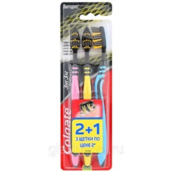 Зубная щетка Colgate "Зиг-Заг" ZIG-ZAG FLEX, 3 шт. в упаковке