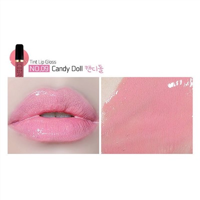 L’ocean Тинт-бальзам для губ / Tint Lip Gloss Water, 09 Candy Doll, 5,5 мл