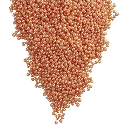 Посыпка драже рисовое в глазури «Персиковый жемчуг» d3мм, 100 гр