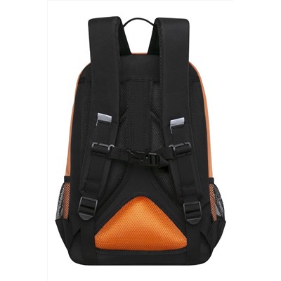Рюкзак МАЛ GRIZZLY 355-1/3-RB черный-оранжевый