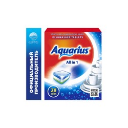 Таблетки для ПММ "Aquarius" ALLin1 (midi) 28 штук