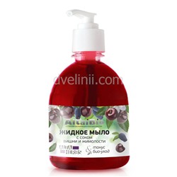 Жидкое мыло с соком вишни и жимолости AltaiBio