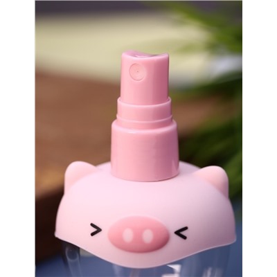 Дорожная бутылочка "Pretty pig", pink (70 ml)