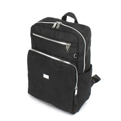 Рюкзак жен текстиль JLS-8543,  1отд,  5внеш+4внут карм,  черный 253441
