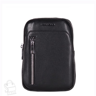 Сумка мужская кожаная 2023088-2BSH black Heanbag  в Новосибирске