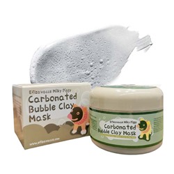 Eflzavacce, Маска для лица очищающая Carbonated Bubble Clay, 100мл