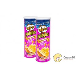 Чипсы "Pringles" 165г Ветчина в медовой глазури