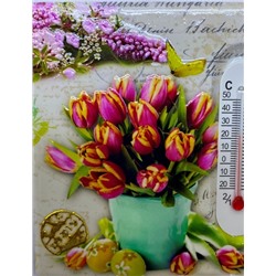 Подставка керамическая 16 см "Весенние тюльпаны"