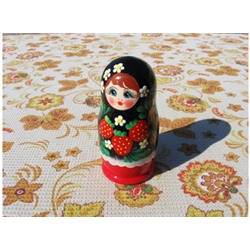 Матрешка "Клубничка" 3 куклы (малая) Арт.103305