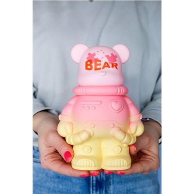 Копилка «Cosmo bear», pink (20,5 см), пластик