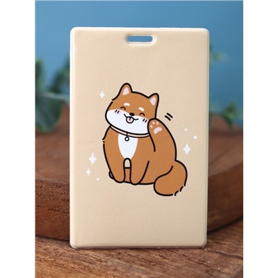 Держатель для карт Аниме «Shiba inu» (6,5 х 10,4 см)