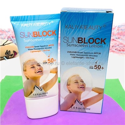 Водостойкий солнцезащитный лосьон Kaliya Beauty Sun Block Lotion 50 ml (106)