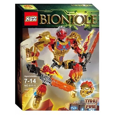 Конструктор Bionicle " ТAHU - Объединитель Огня " , 128 деталей