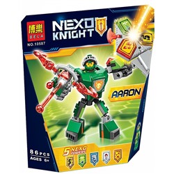 Конструктор BELA Nexo Knights "Боевые доспехи Аарона" , 86 деталей