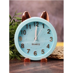 Часы-будильник "Golden awakening Kitty", blue