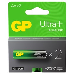 Батарейка GP Ultra Plus AA (LR6) 15AUP алкалиновая