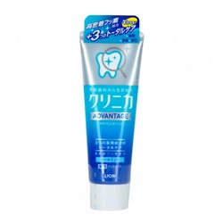 JP/ Lion Clinica Advantage Toohtpaste Cool Mint Vertical Зубная паста, Прохладная мята,  130гр