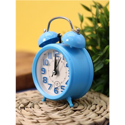 Часы-будильник «Colored numbers», blue