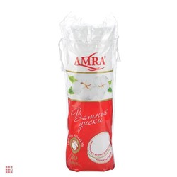 Ватные диски AMRA/AQUELLA 80шт