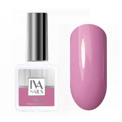 IVA Nails, Гель-лак Pink Flowers №09, 8мл