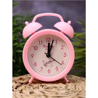 Часы-будильник «Milota», pink (12,5х9 см)