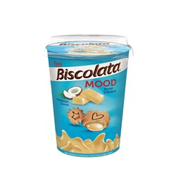 Печенье Biscolata Mood с шоколадно-кокосовой начинкой 115 г