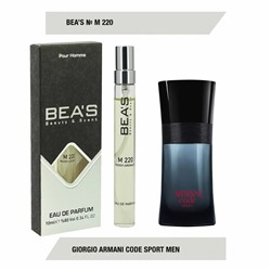 BEA'S № 220 GIORGIO ARMANI CODE SPORT FOR MEN 10 ml