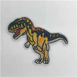 Эмблема нашив. на тканевой основе 5,5*6см Динозавр LA-443 РАСПРОДАЖА