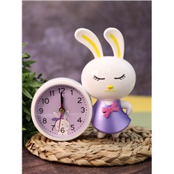 Часы-будильник "Bunny Buzz", purple