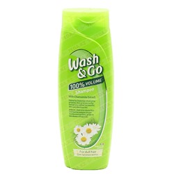 Шампунь Wash&Go для Тусклых волос с Ромашкой , 200 мл