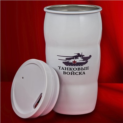 Термостакан Путина «Танковые войска», – для любителей чая и кофеманов №58