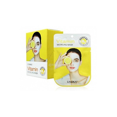 SALE %  Lindsay Альгинатная маска с витаминами Vitamin Modeling Mask, 28г