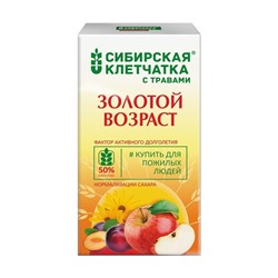 "Золотой возраст" Клетчатка сибирская с добавками, кор. 150 г