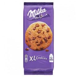 Печенье Milka Cookies Chocolate с кусочками молочного шоколада 168 гр