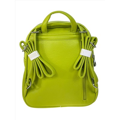 Женский рюкзак из искусственной кожи, цвет лимонный