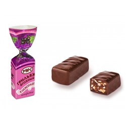 Конфеты Рахат "Грильяж ягодный в шоколаде" 1 кг