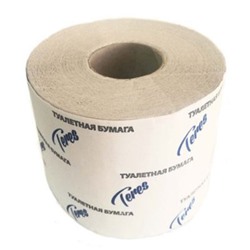 Туалетная бумага Teres (Терес) 1-слойная, с тиснением и перфорацией, 52,5 м