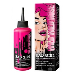 Краска для волос Bad Girl, Wild wild rose, розовый, 150 мл