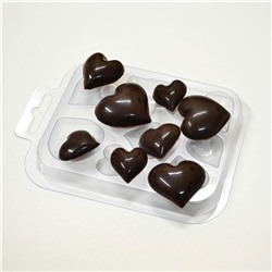 Форма для шоколада Шоко сердечки
