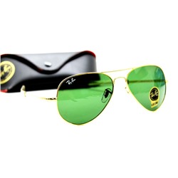 Солнцезащитные очки  - 9017 gold green