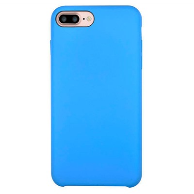 Голубой силиконовый чехол-накладка для Айфон 7/8 Plus Devia Successor