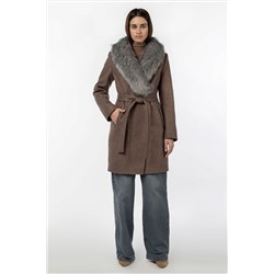 02-3074 Пальто женское утепленное (пояс)