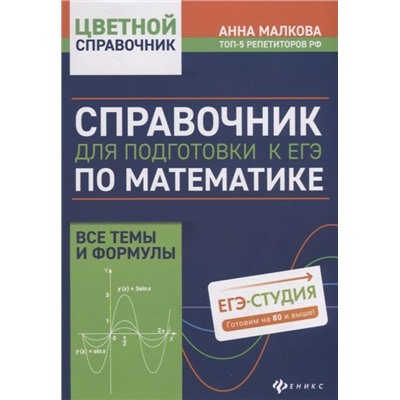 Анна Малкова: Справочник для подготовки к ЕГЭ по математике. Все темы и формулы (-36939-5)